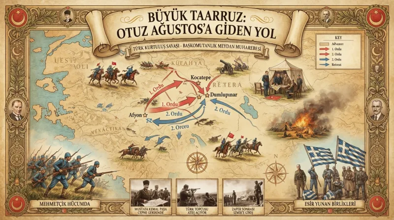 Büyük Taarruz: Otuz Ağustos'a Giden Yol
